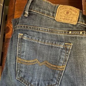 Lucky brand Jeans Sweet and crop blue jeans